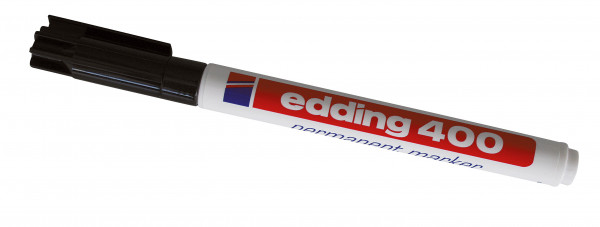 Edding Permanentmarker No. 400, schwarz